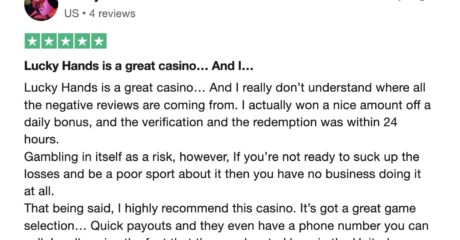 Lucky Hands Nancy reveiw