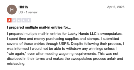 Lucky Hands hhh reveiw