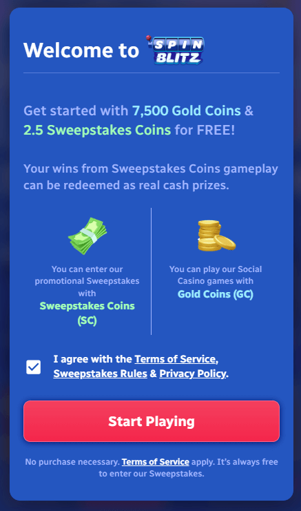 SpinBlitz for Bonuses