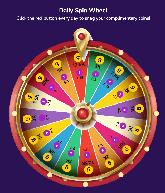 SpinPals Daily Bonus Wheel