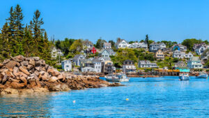 Stonington Maine Seaside Town
