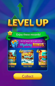 Leveling up at Big Fish Casino