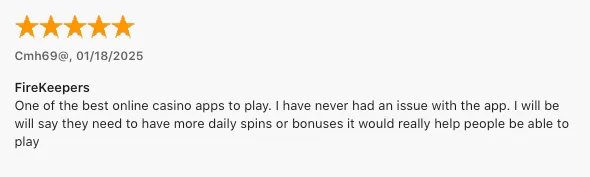 FireKeepers Online Casino review