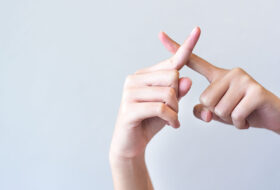 X Means No Crossed Fingers