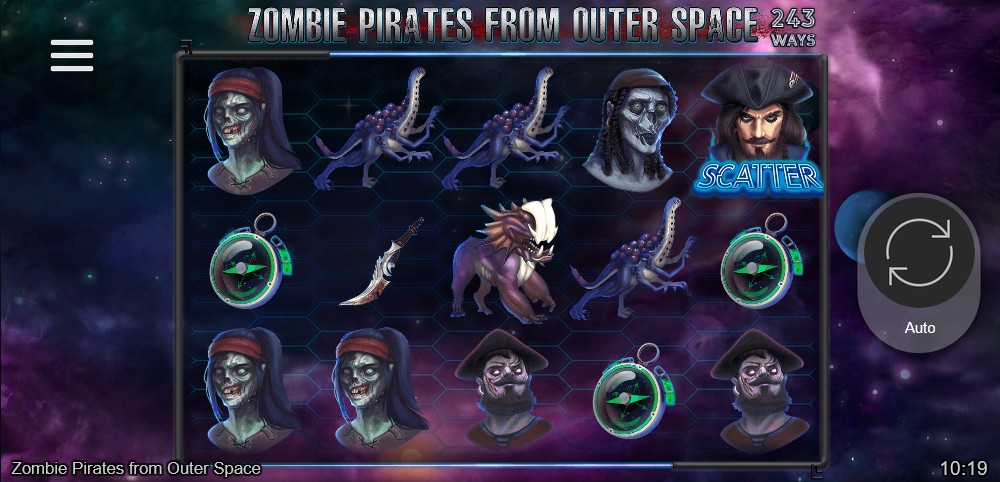Zombie Pirates From Outer Space Slot
