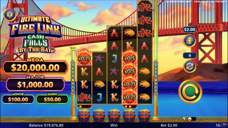 Ultimate Fire Link Cash Falls by the Bay