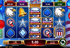 Ruby Gaming Diamond Explosion Patriots