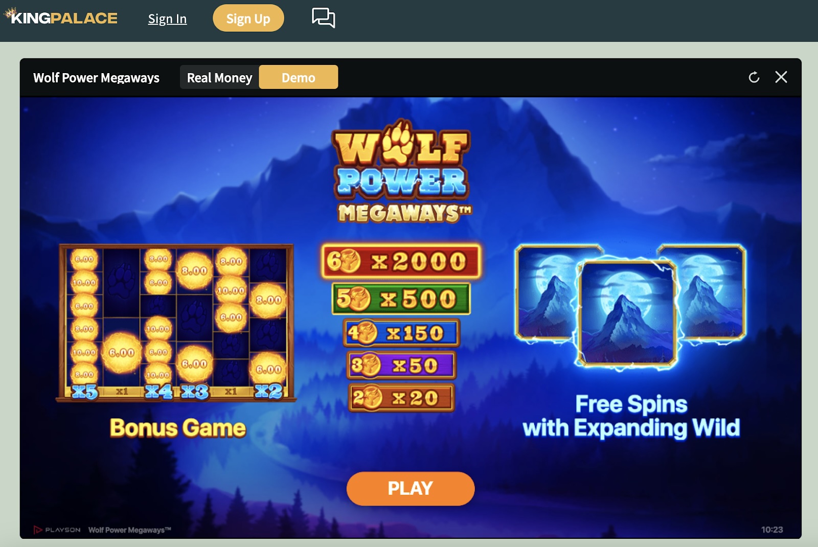 King Palace Casino