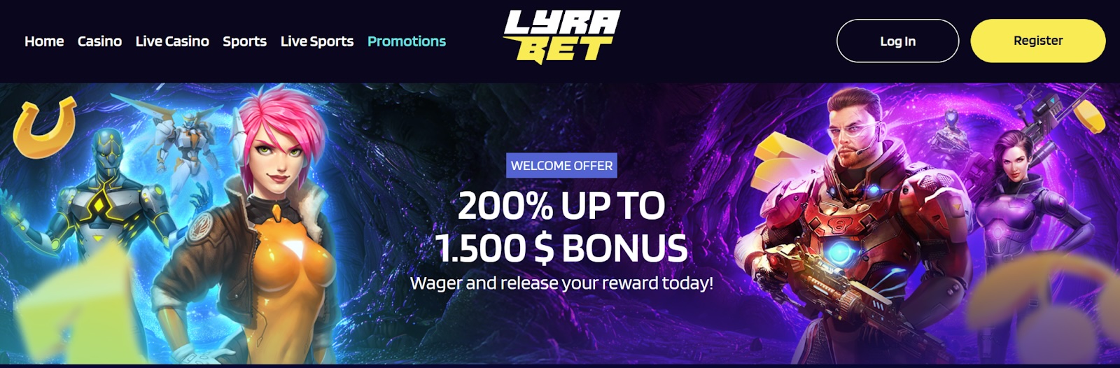 LyraBet Promo