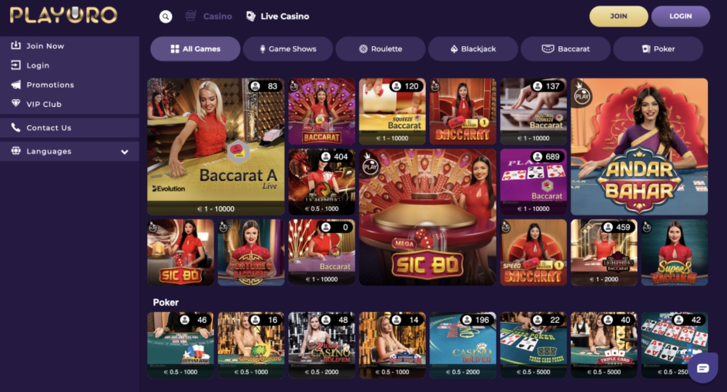 PlayOro Casino