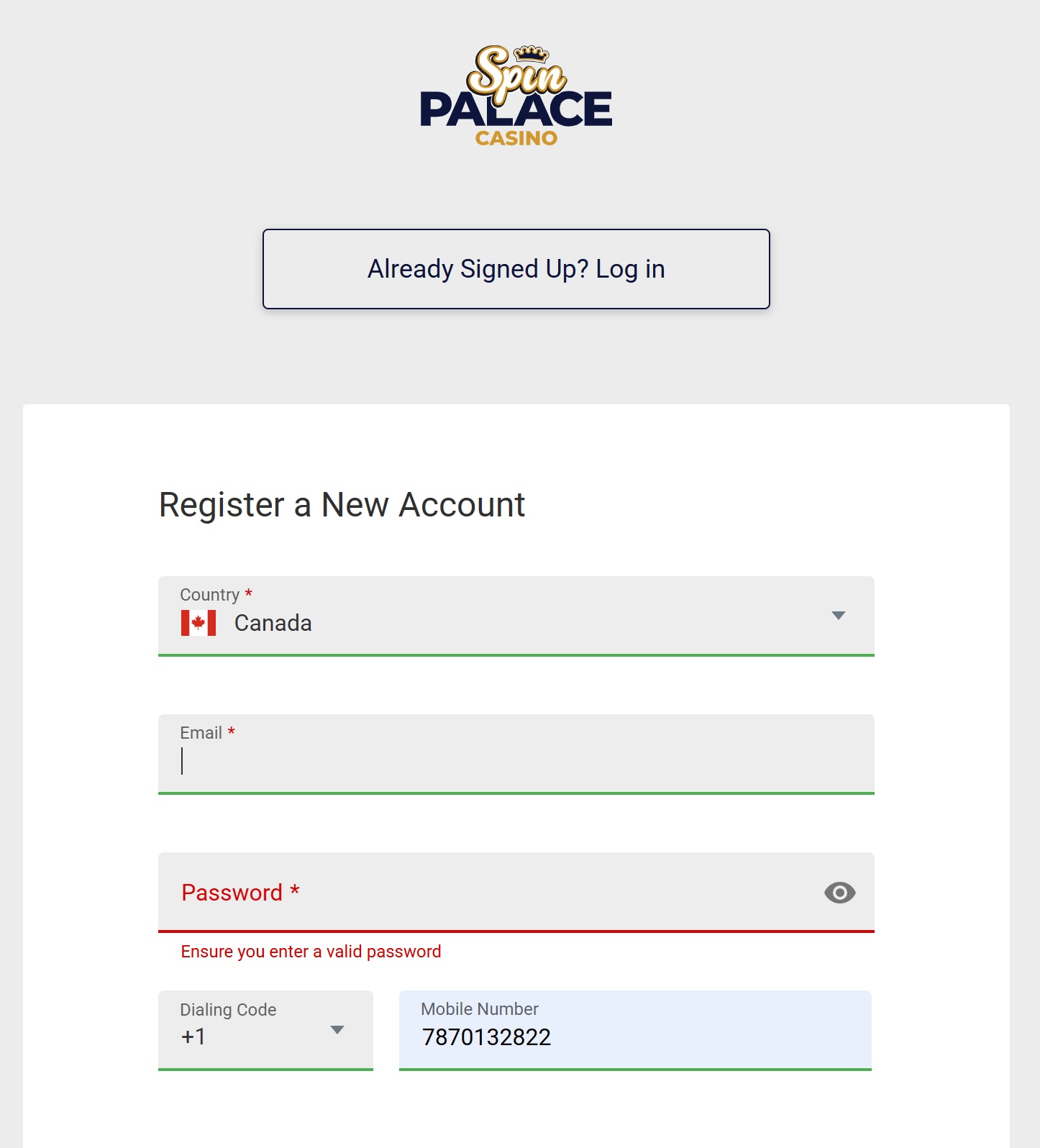 Spin Palace Casino