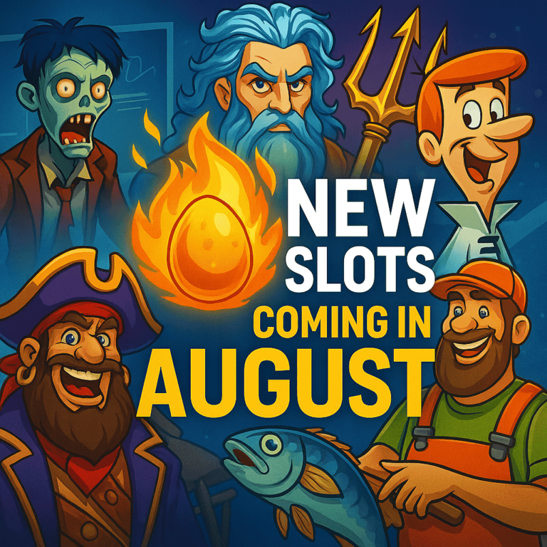 What’s Coming in August? New Slots We Can’t Wait to Play