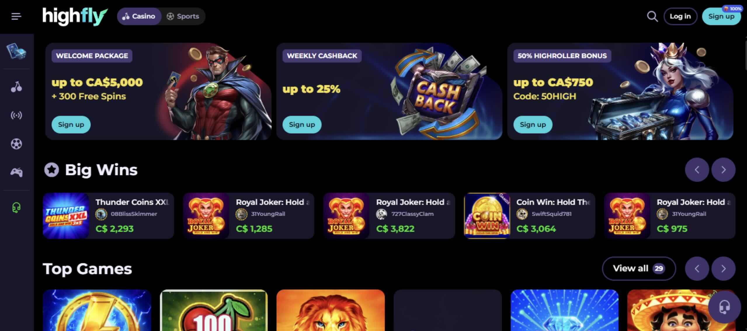 Highflybet Casino