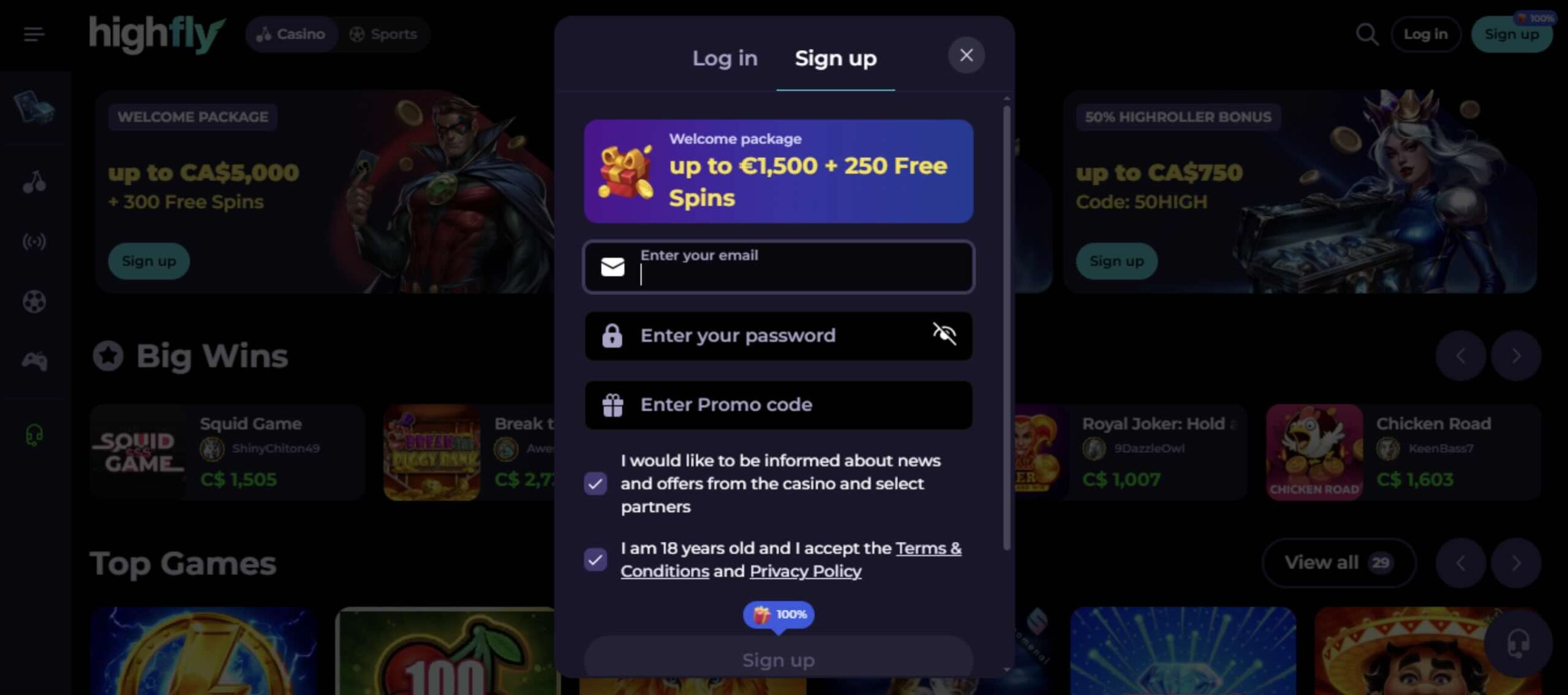 Highflybet Casino