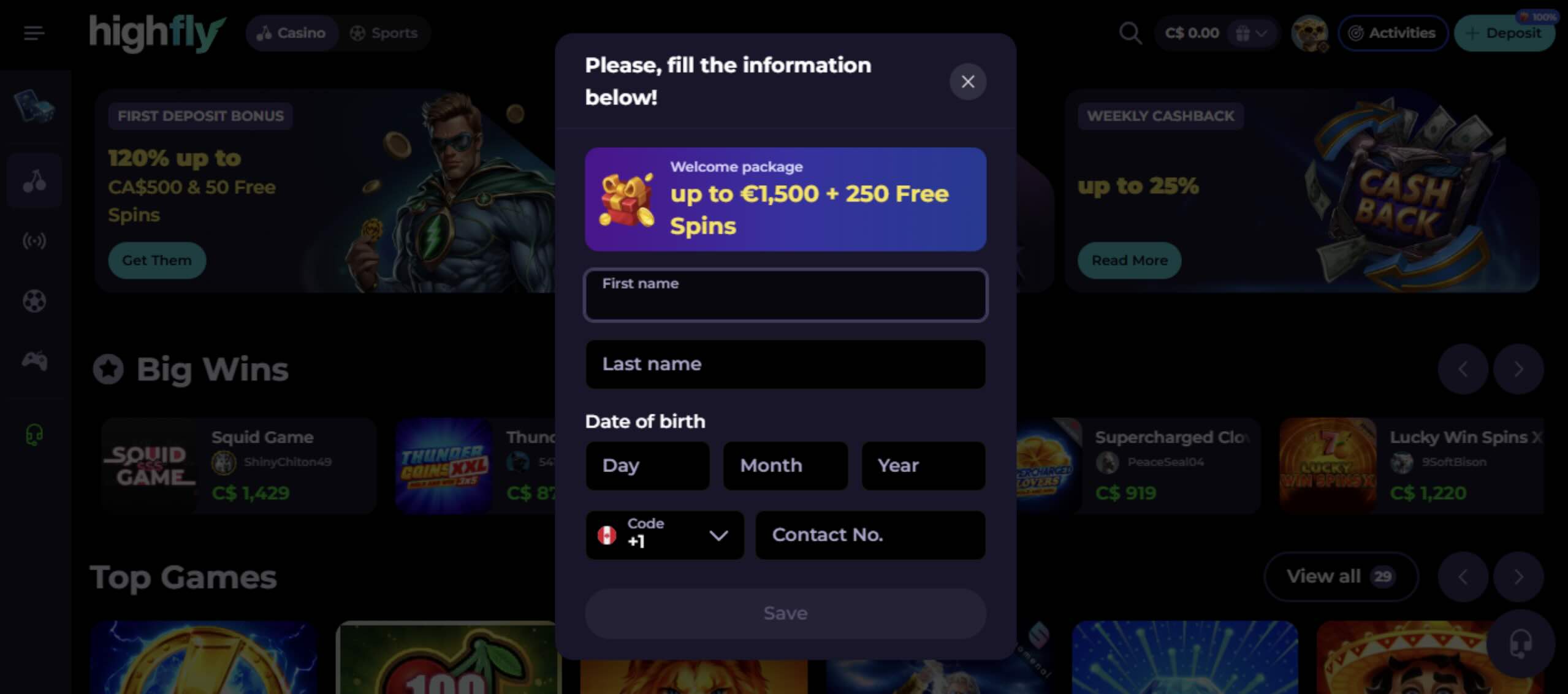 Highflybet Casino