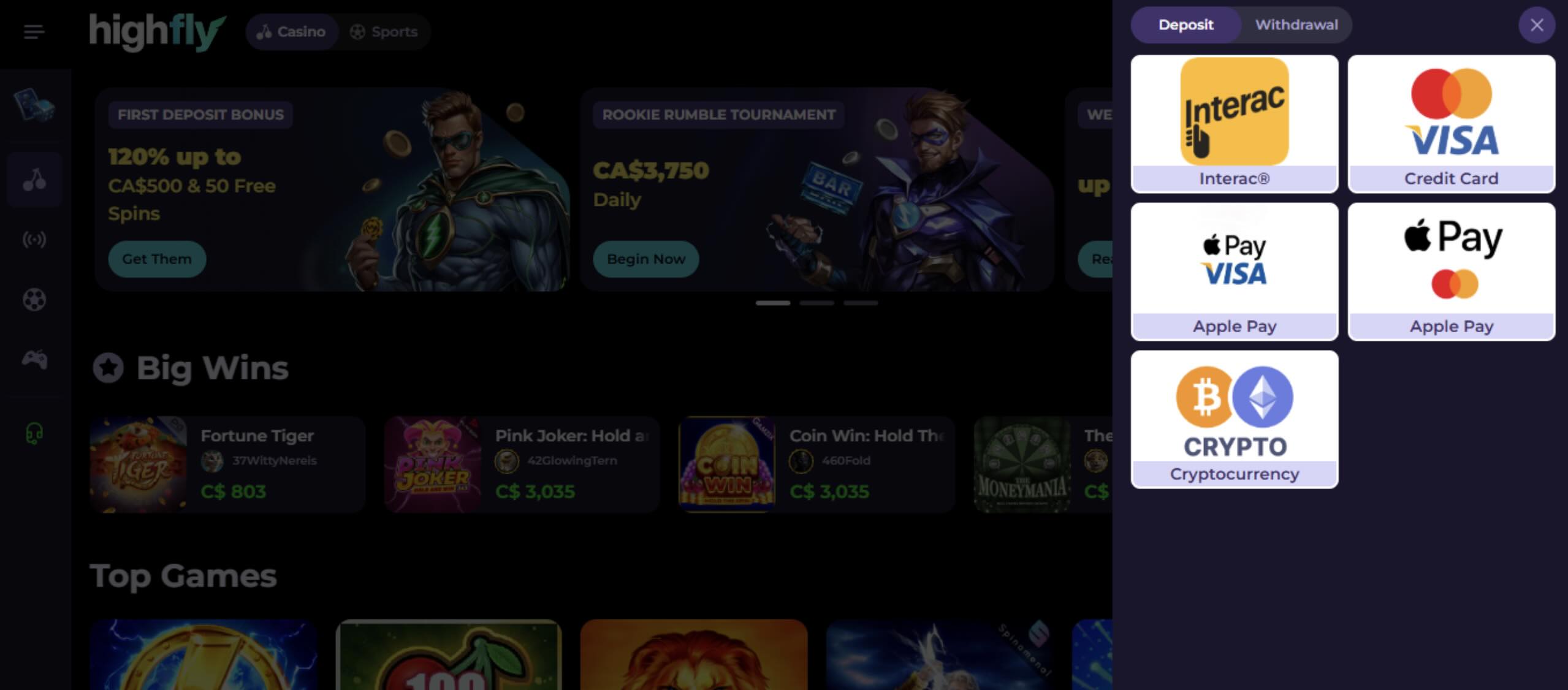 Highflybet Casino