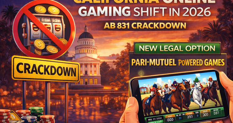 California Online Gaming shift after sweeps ban Pari-Mutuel Powered Games (PPGs) as alternative