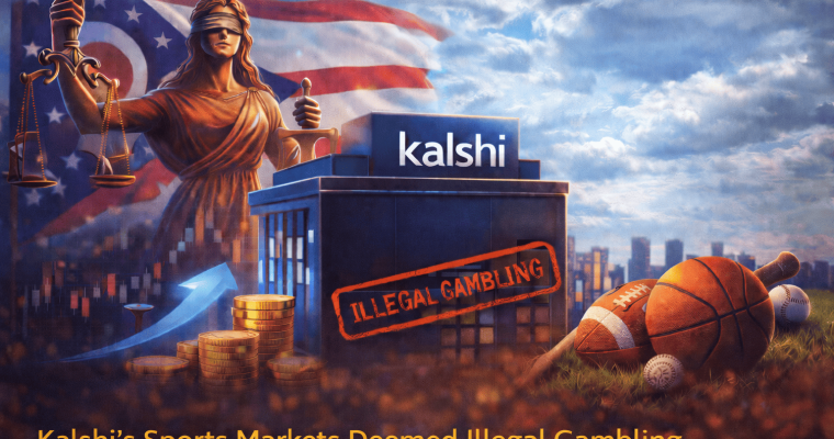Ohio - Kalshi's Sports Markets Deemed Illegal Gambling