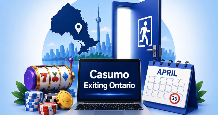 Casumo Exiting Ontario April 30