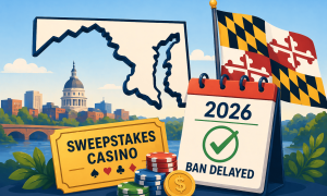 Maryland says not yet to sweepstakes casino ban for 2026, ban delayed