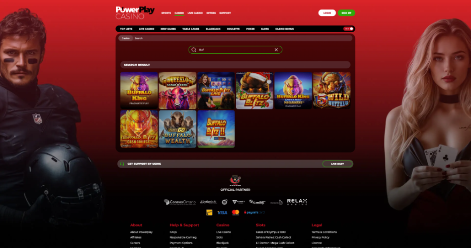 PowerPlay Desktop Experience Search Bar