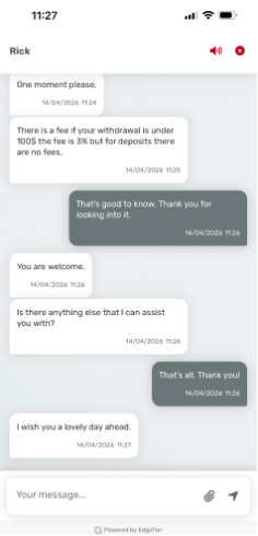 PowerPlay Live Chat - Connected with Rick. No we do not provide such features in our platform.