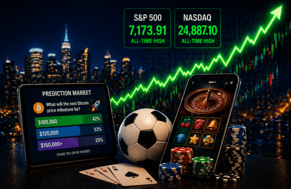 Stock Market Hits Record Highs — Why That Could Be Good News for Casino Players and Bettors