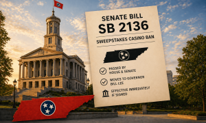 Tennessee Advances Sweepstakes Casino Ban