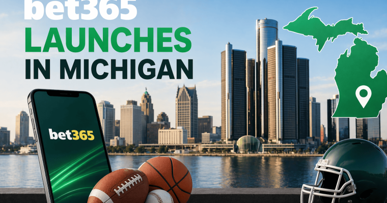bet 365 launches in Michigan