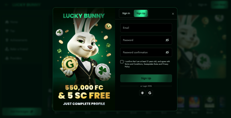 Lucky Bunny KYC