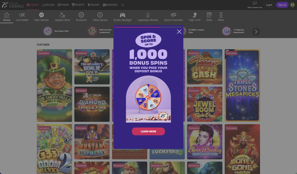 Borgata PA Casino Bonus