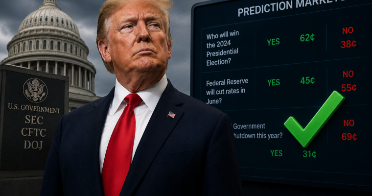 Trump backs federal control over prediction markets