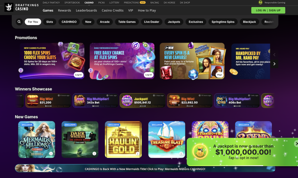 DraftKings PA Casino Bonus