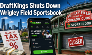 DraftKings Shuts Wrigley Sportsbook-How Taxes Are Changing Betting Options