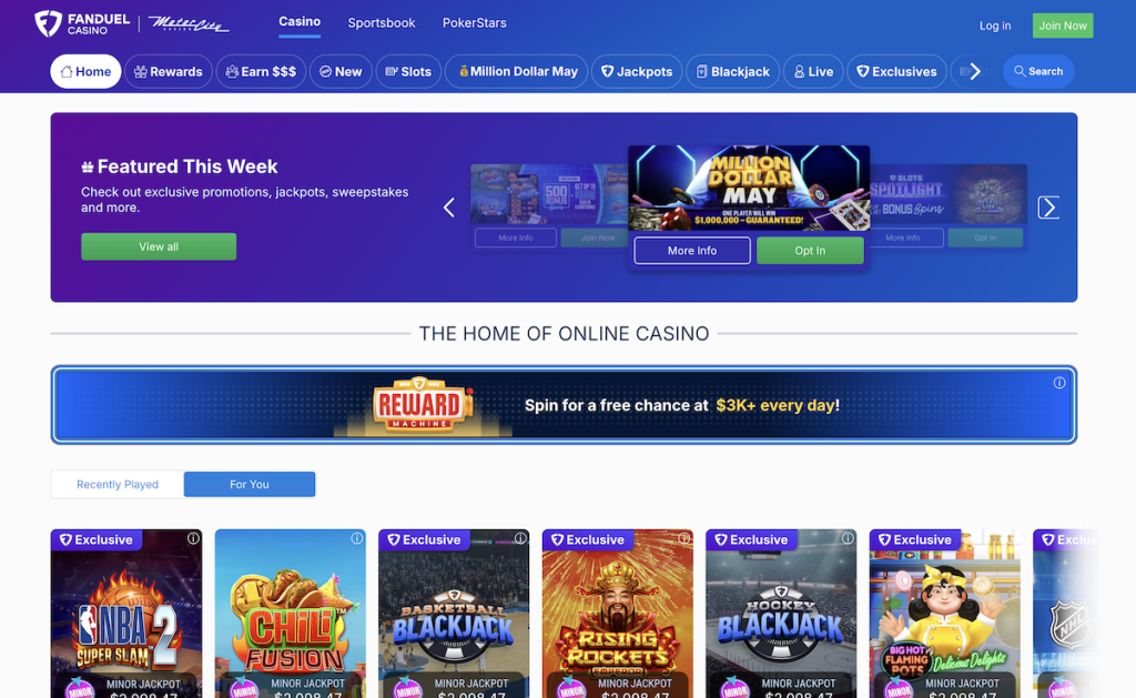 FanDuel PA Casino Bonus