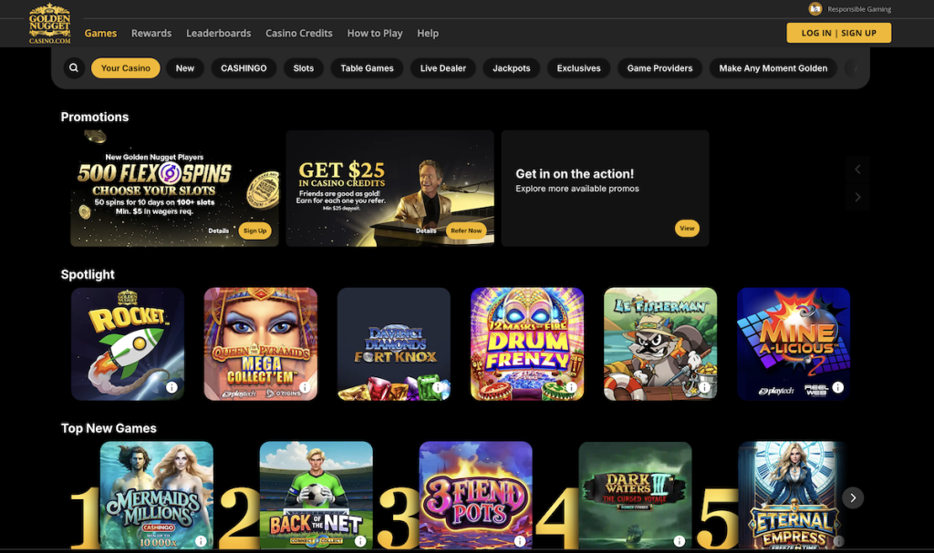 Golden Nugget PA Casino Bonus
