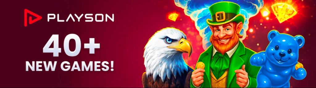 Playson 40+ new slot games at Splash Coins