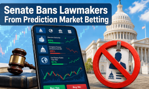Senate Bans Lawmakers From Prediction Market Betting