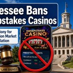 Tennessee Bans Sweepstakes Casinos Goes After Prediction Markets