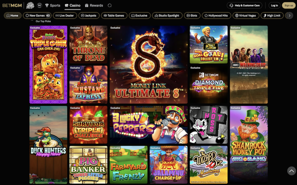 BetMGM Casino Online West Virginia