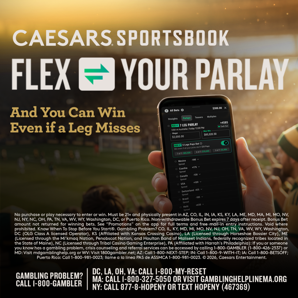 Caesars Sportsbook Flex Parlay