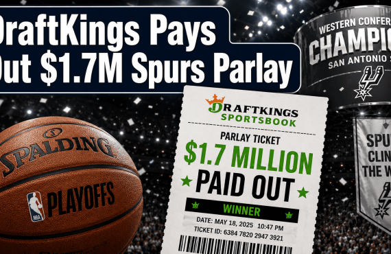 DraftKings Pays Out $1.7 Million Parlay After Spurs Clinch West