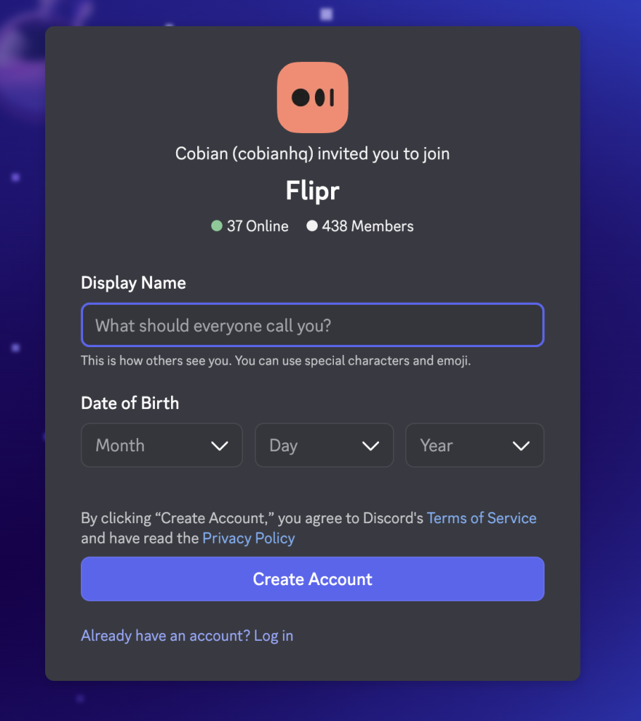 Flipr Bot Discord Channel