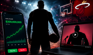 Lebron's Next Team Betting Volume Image
