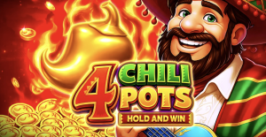 4 Chili Pots Hold and Win Slot