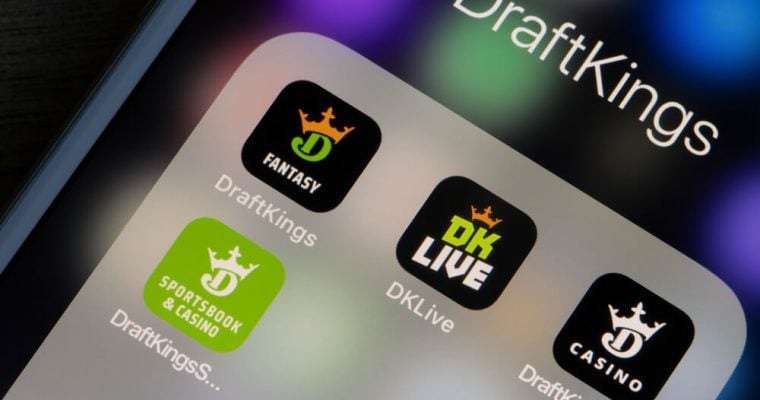 Assorted mobile apps owned by DraftKings