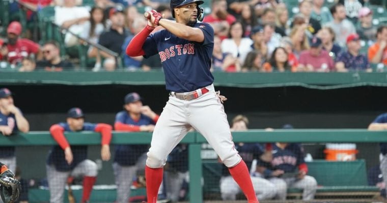 Boston Red Sox shortstop Xander Bogaerts at Oriole Park