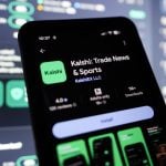 Kalshi Prediction Market Trading App Displayed On Smartphone With Live Event Contracts