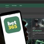 bet365 logo on a mobile screen