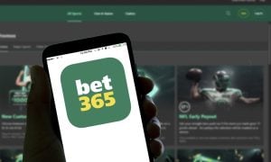 bet365 logo on a mobile screen